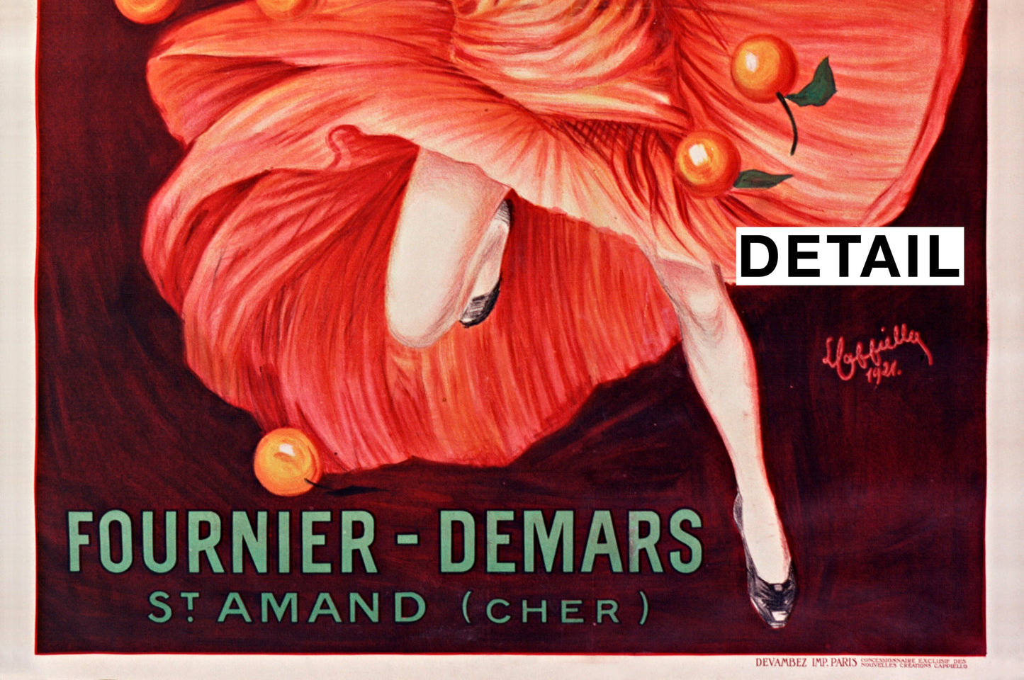 Un Fournier Champagne | 1921 | by Leonetto Cappiello
