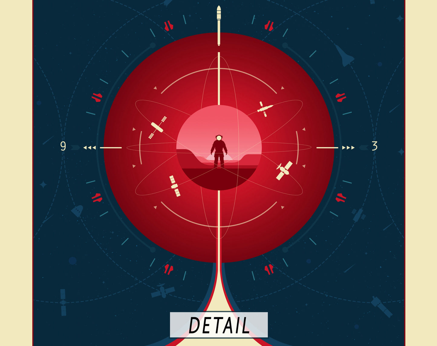 NASA / JPL - Deep Space Atomic Clock Poster Series