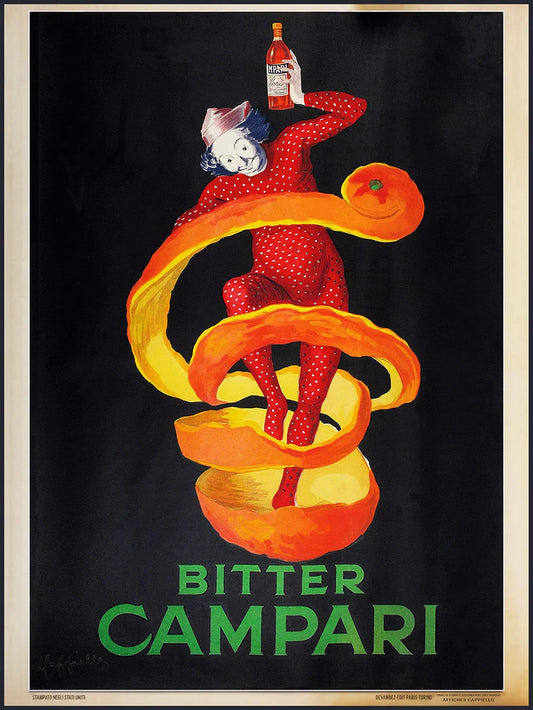 Bitter Compari 1921 by Leonetto Cappiello