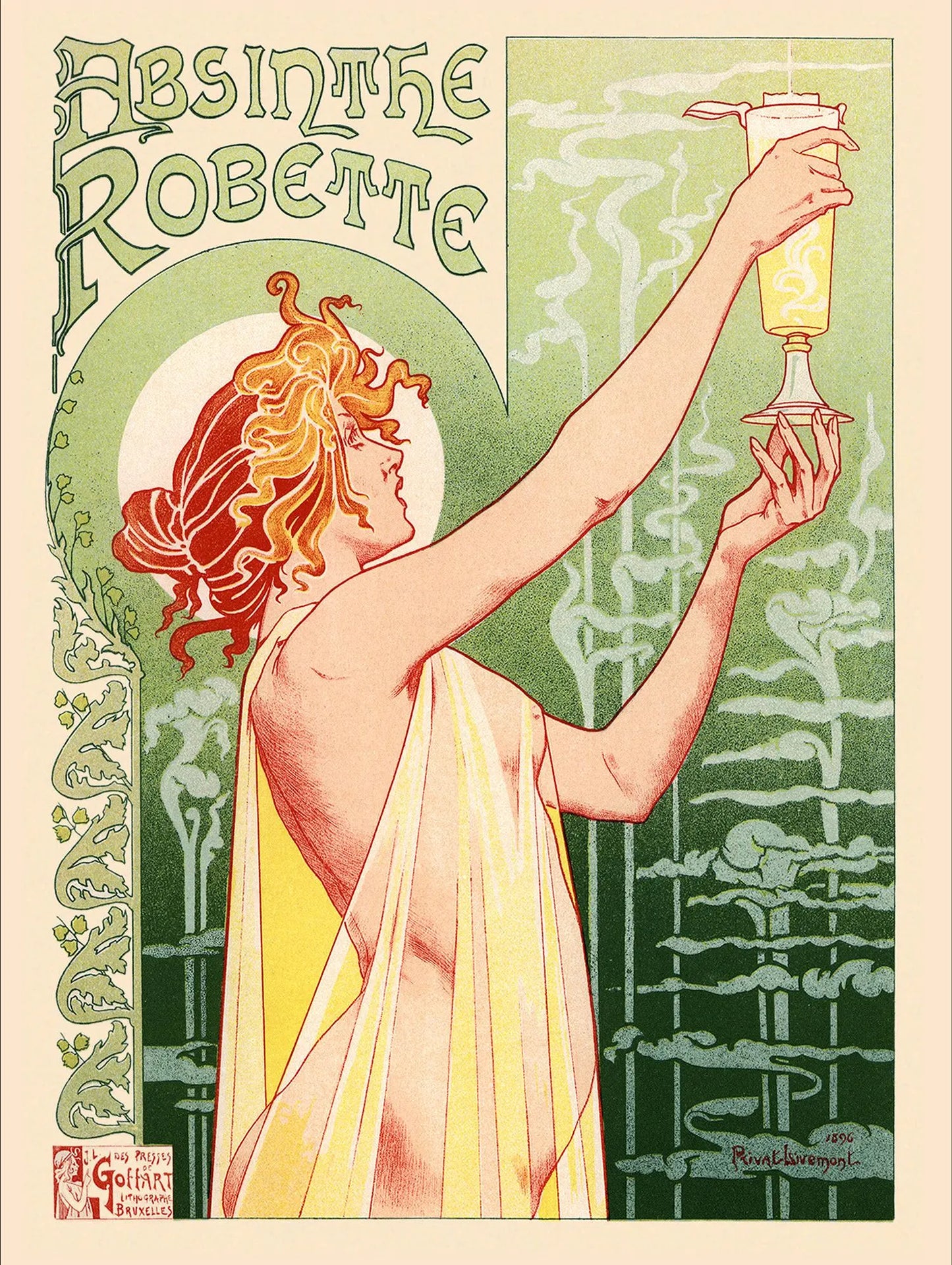 Absinthe Robette by Henri Privat