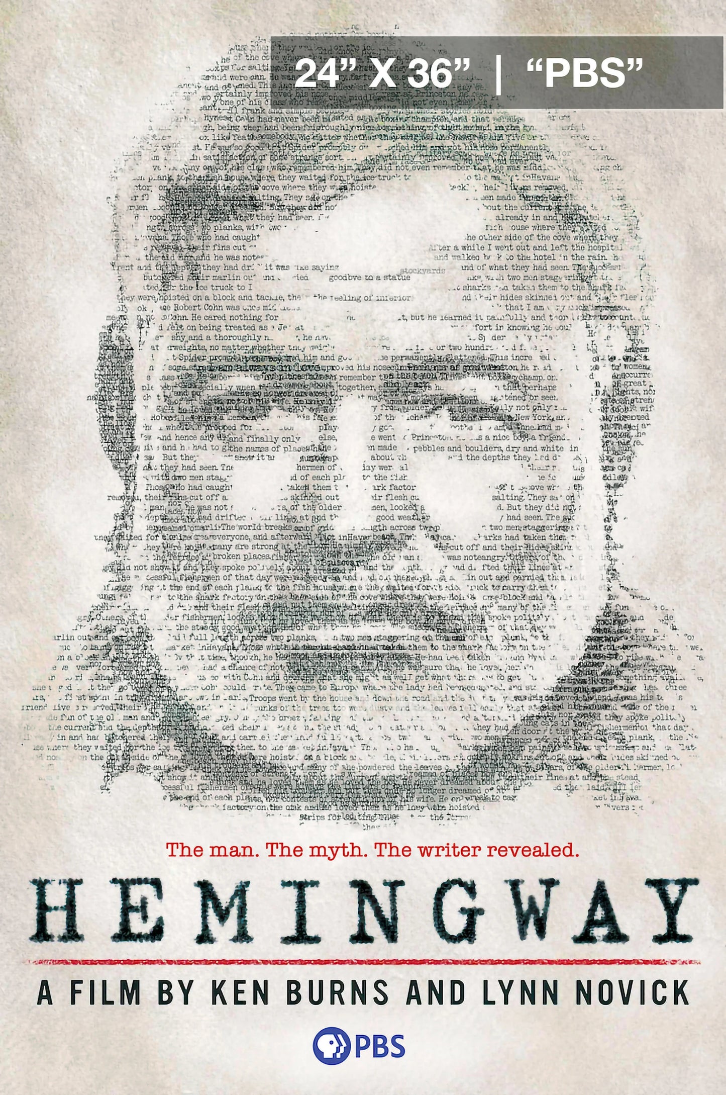 Ernest Hemingway - PBS Documentary Poster