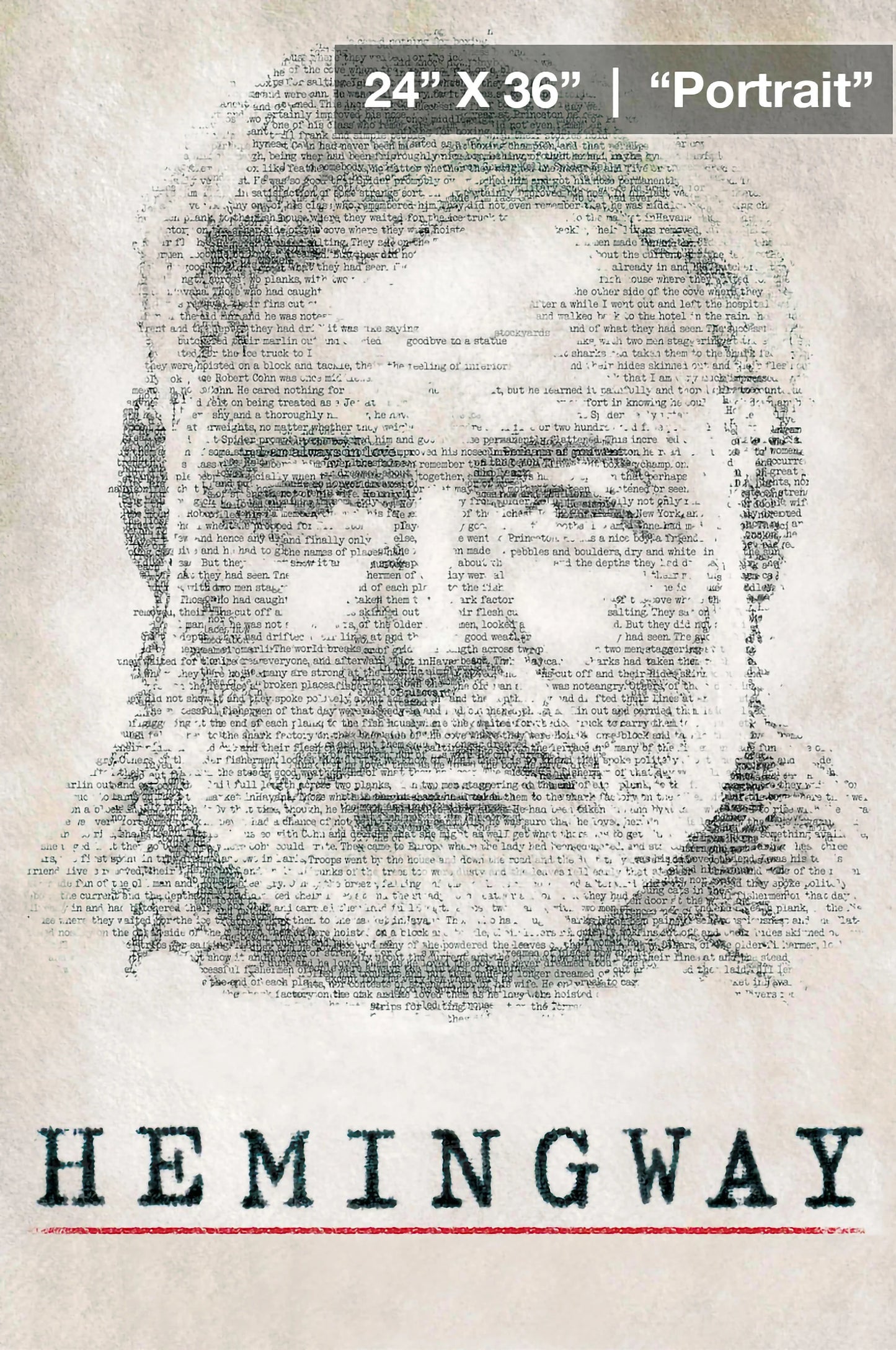Ernest Hemingway - PBS Documentary Poster