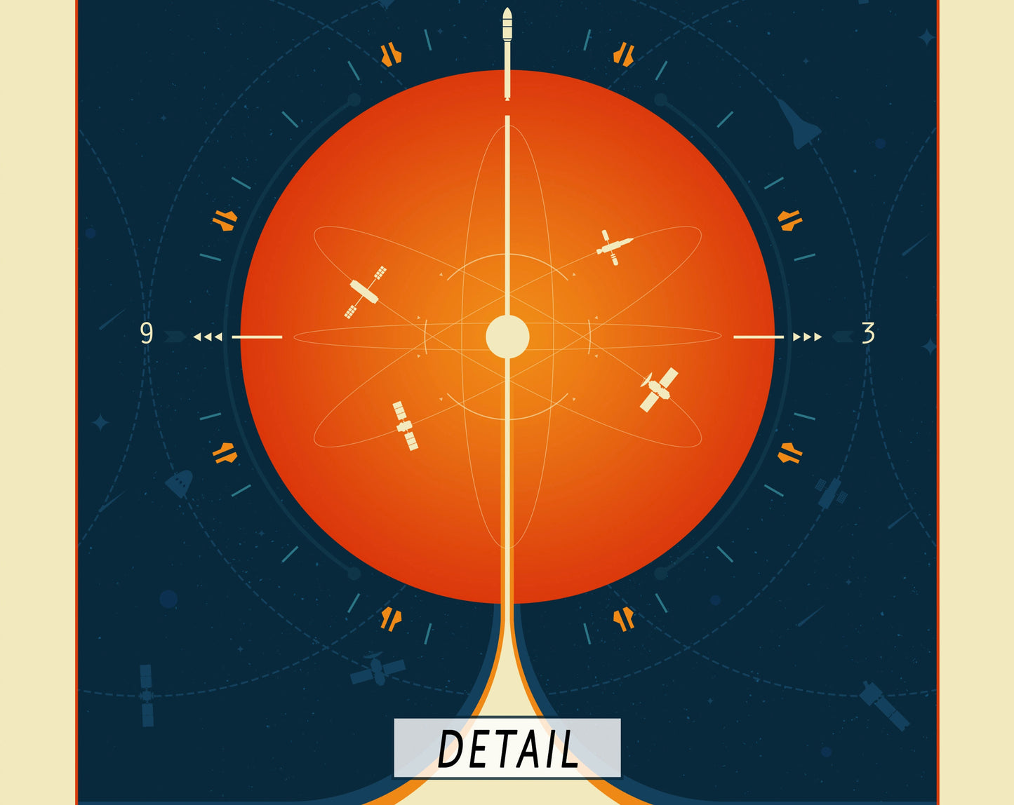 NASA / JPL - Deep Space Atomic Clock Poster Series