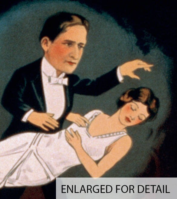 Thurston's Floating Lady Illusion Print