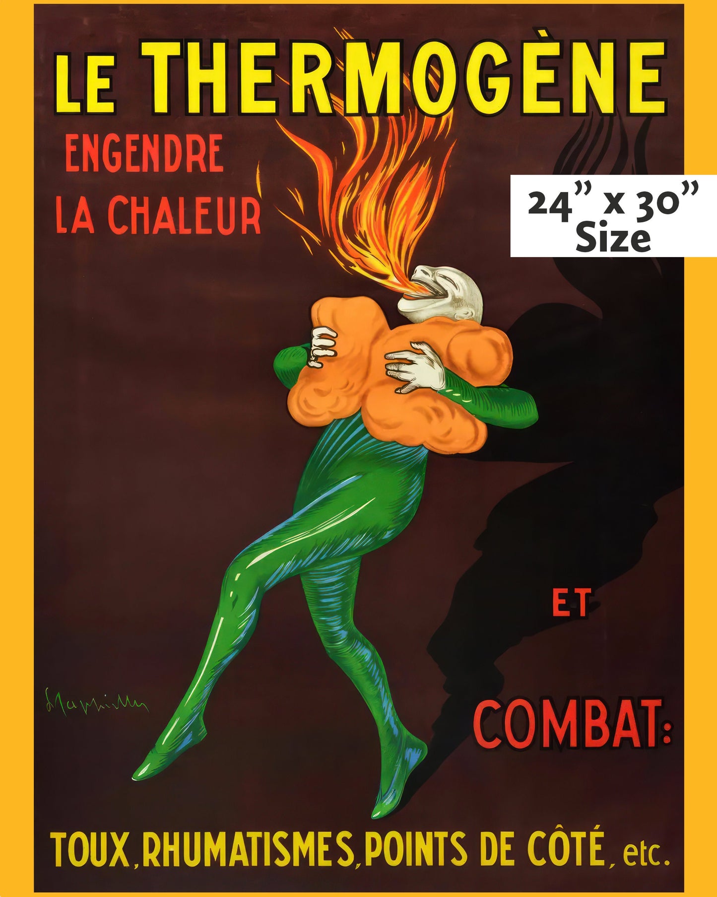Le Thermogène 1909 -  by Leonetto Cappiello
