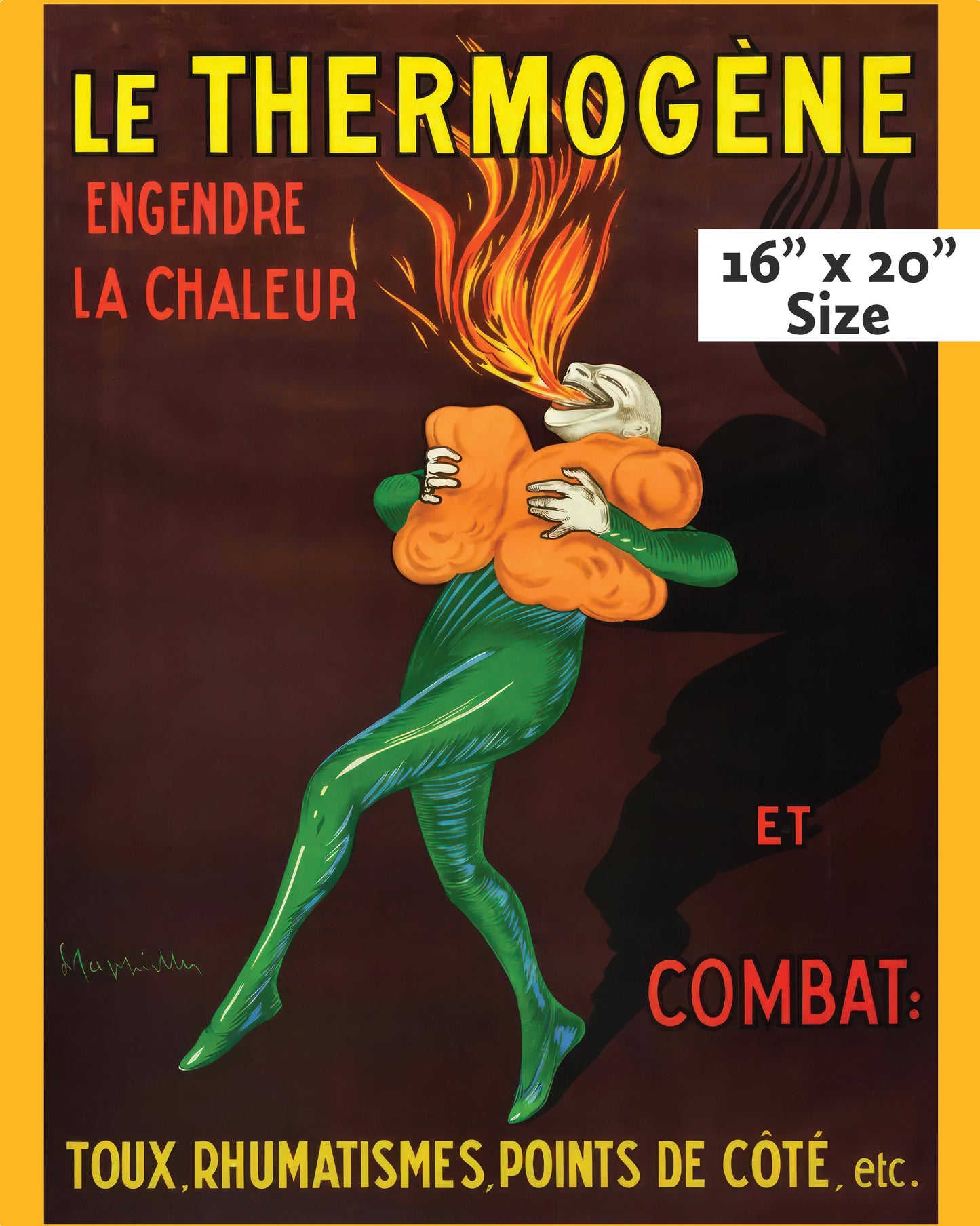 Le Thermogène 1909 -  by Leonetto Cappiello