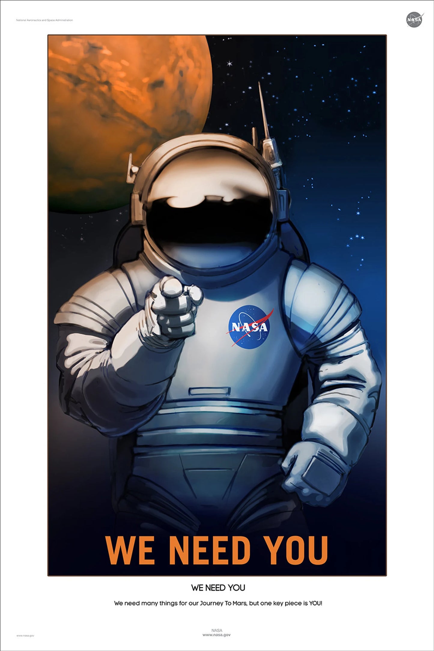 We Need You - MARS Recruitment Poster
